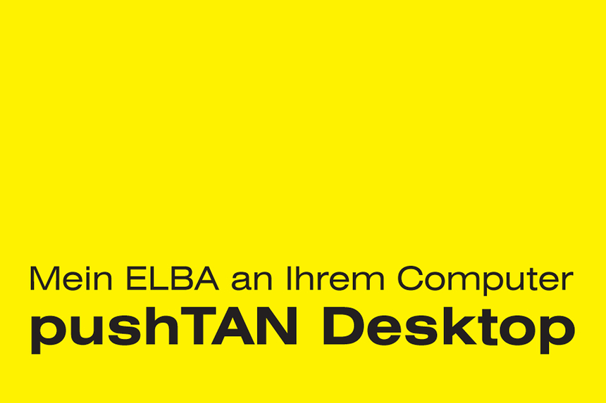 Blog pushTAN Desktop gelb