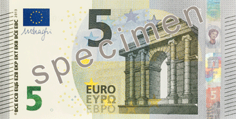 5_euro_Banknote_Specimen_Front