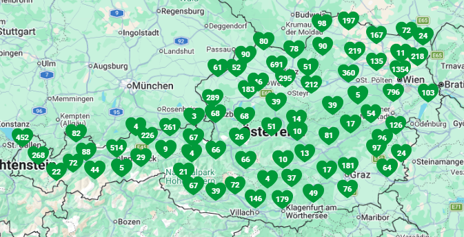 DEFI-ÖsterreichKarte