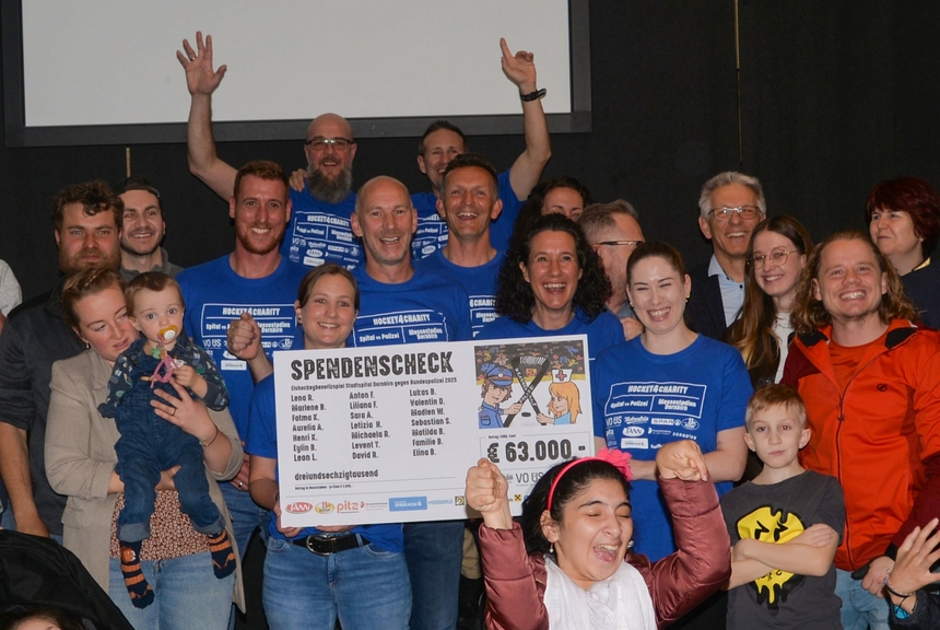 Scheckübergabe Eishockey ©Stadt Dornbirn (22)